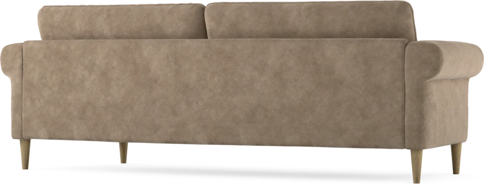 Bridge - 3-sits soffa svängd - Beige