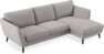 Madison Lux - 2-sits soffa med schäslong höger - Beige