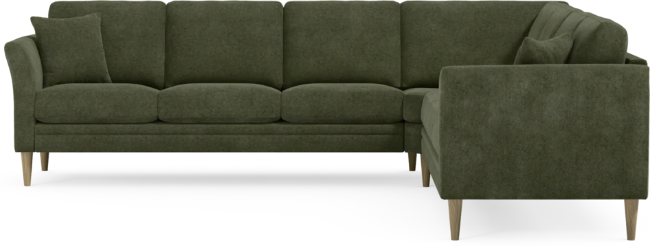 Eden - Hörnsoffa, 3+3-sits - Grön