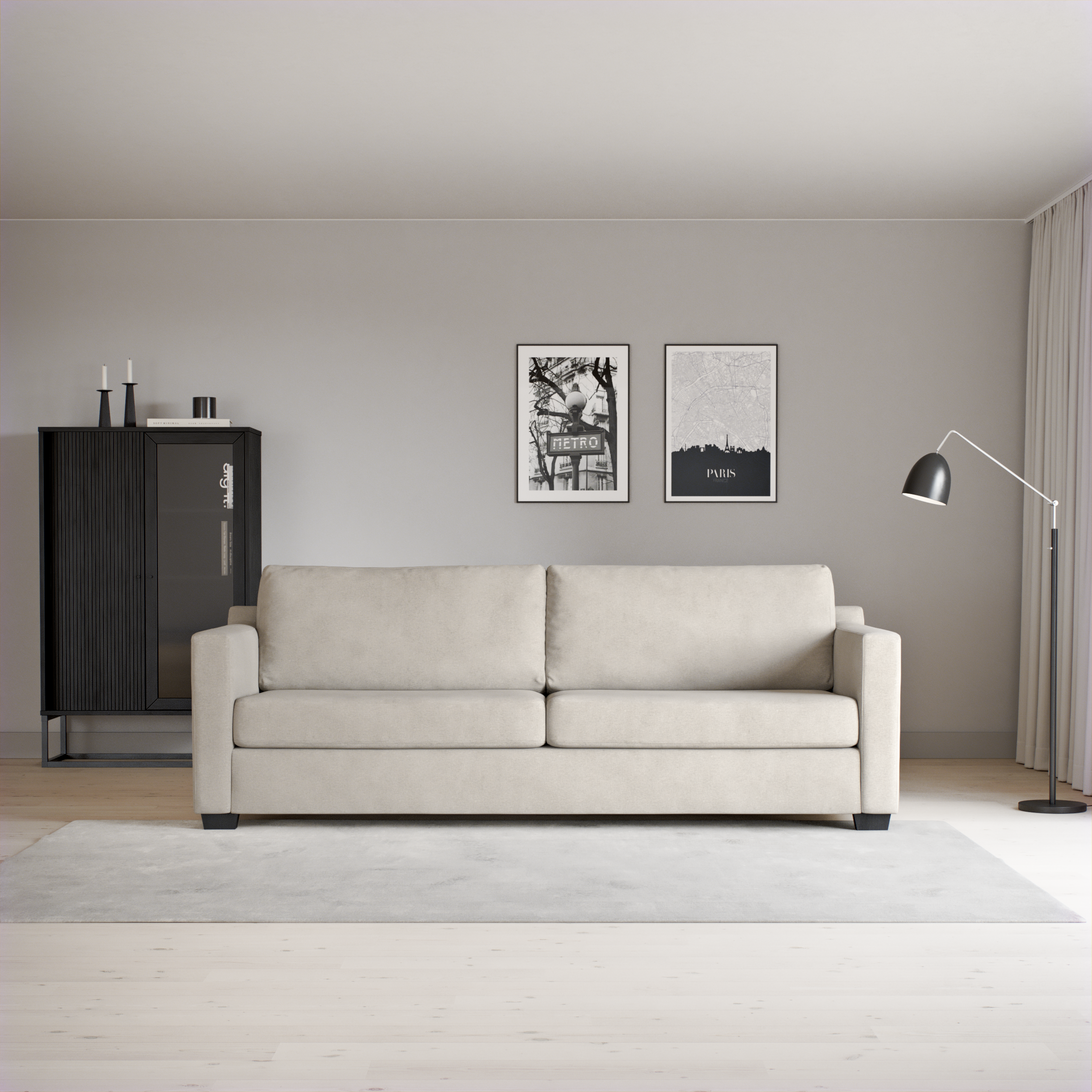 Friday - 3-sits soffa - inspiration