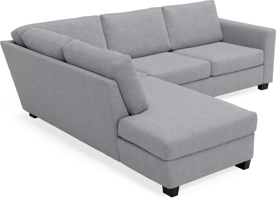 Friday - 2,5-sits soffa med divan vänster - Grå