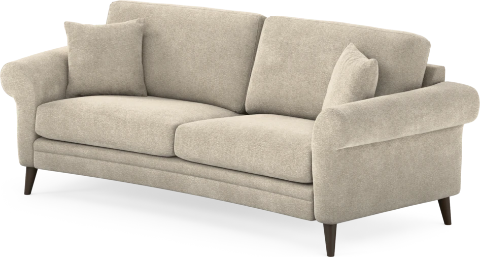 Eden - 2,5-sits soffa svängd - Beige