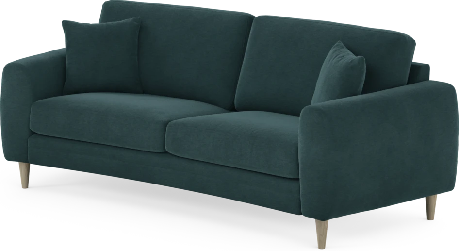 Eden - 2,5-sits soffa svängd - Blå