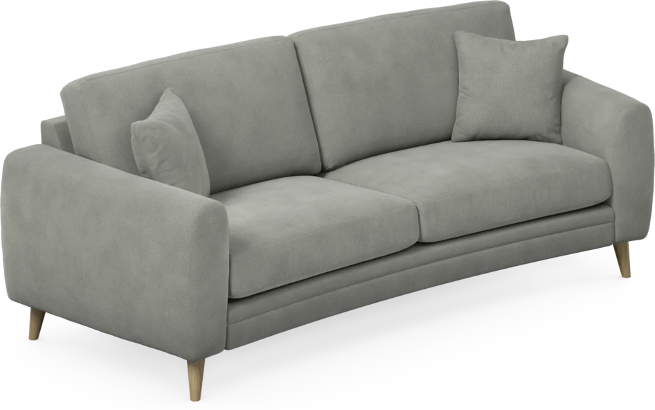 Eden - 2,5-sits soffa svängd - Grå
