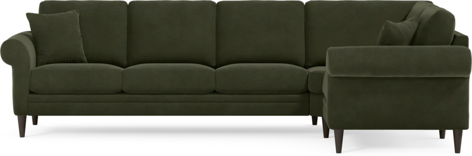 Eden - Hörnsoffa, 3+1-sits - Grön