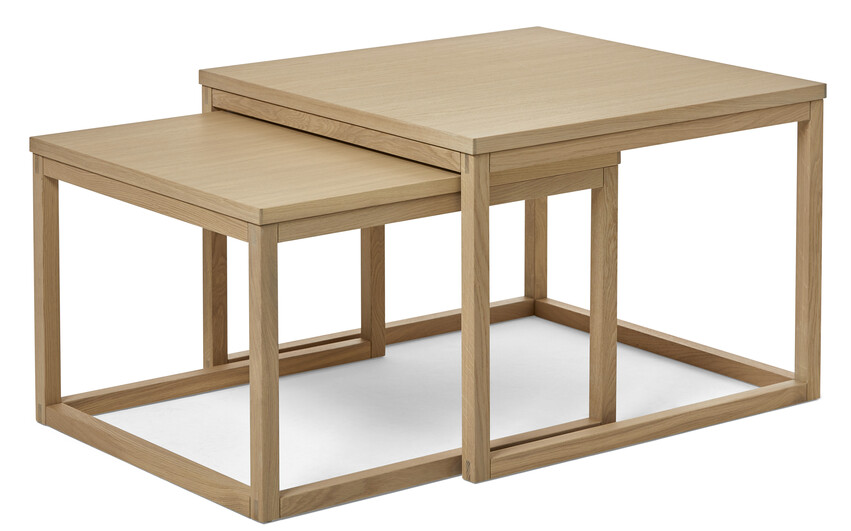 Eila - Satsbord, L 63/70 cm - Beige