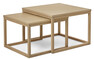 Eila - Satsbord, L 63/70 cm - Beige