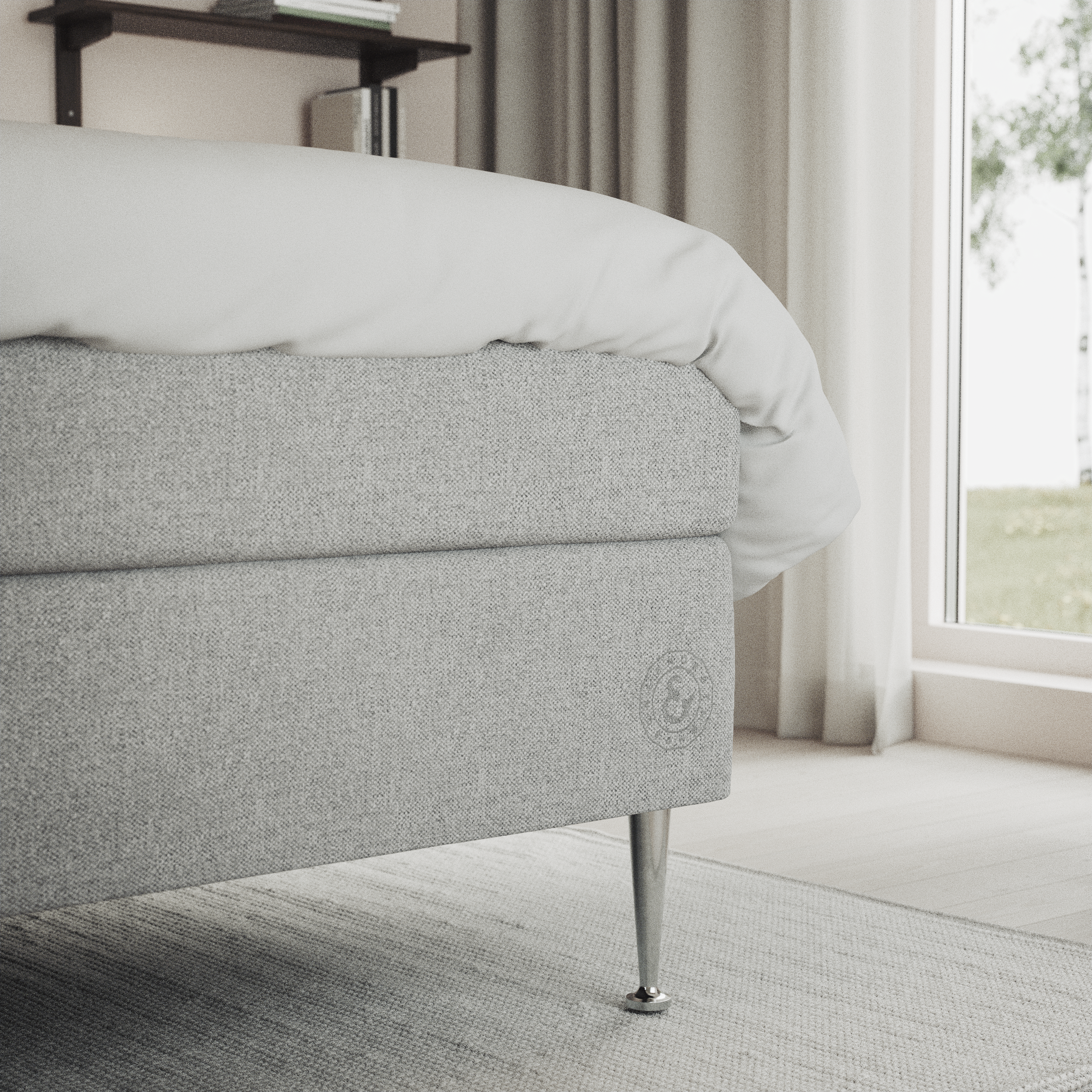 Asperö Comfort - Kontinentalsäng, dubbelsäng med bäddmadrass Comfort och sängben - inspiration