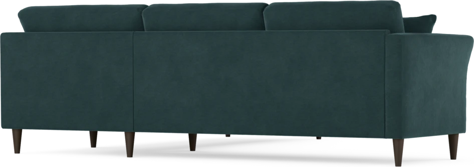Eden - Hörnsoffa, 2,5+2,5-sits - Blå