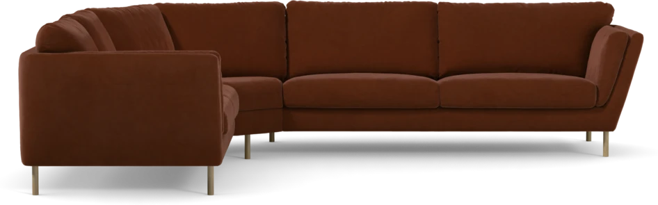 Madison Lux - Hörnsoffa 2+3-sits, hörn 2 - Orange