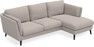 Madison Lux - 2-sits soffa med schäslong höger - Beige