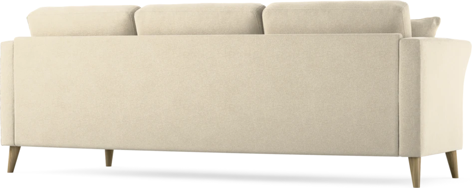 Eden - 3-sits soffa svängd - Beige