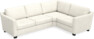Friday - Hörnsoffa, 2,5+1,5-sits - Vit