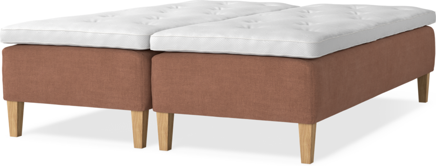 Delux Sense - Ramsäng, dubbelsäng med bäddmadrass