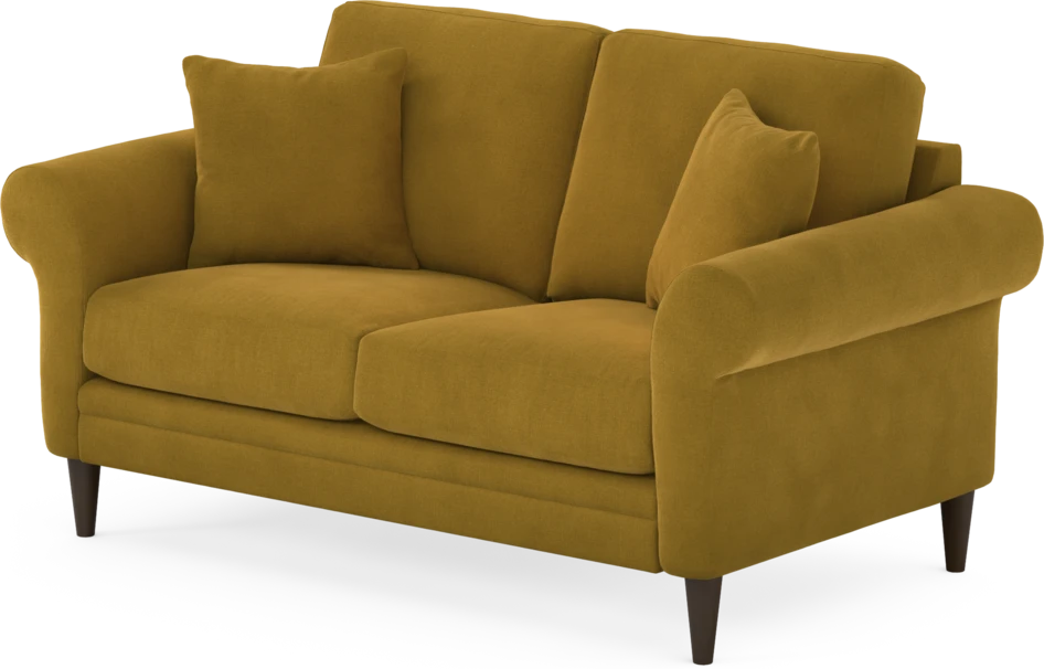 Eden - 2-sits soffa - Gul