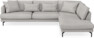 Harper - 3-sits soffa med divan höger - Vit