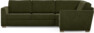 Friday - Hörnsoffa, 2,5+1,5-sits - Grön
