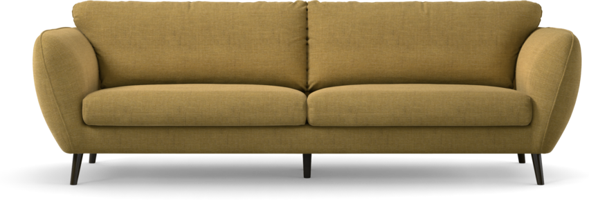 Madison Lux - 4-sits soffa - Gul