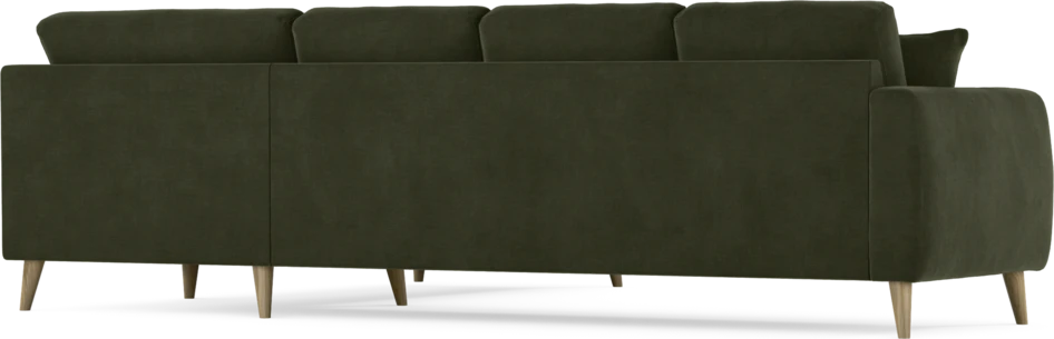 Eden - Hörnsoffa, 3+2-sits - Grön