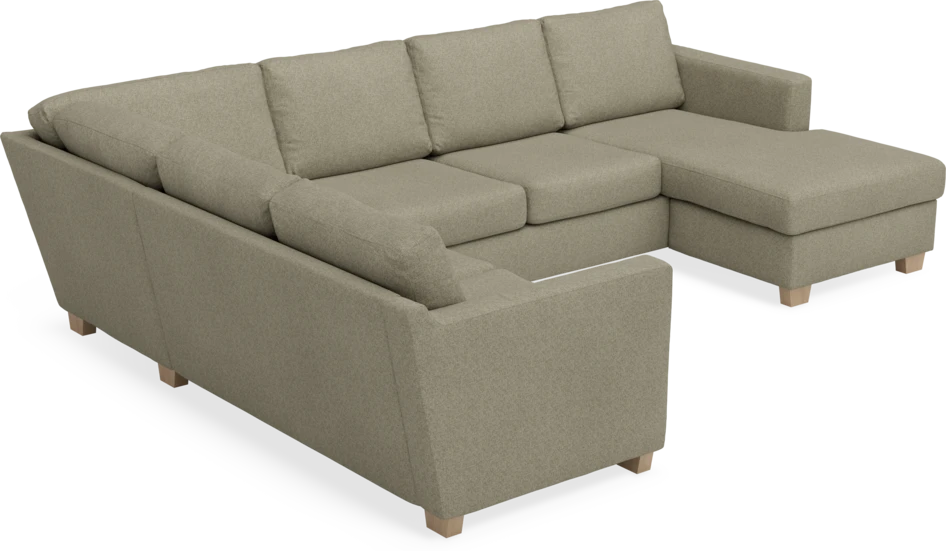 Friday - Hörnsoffa, 2+3-sits med schäslong höger - Beige