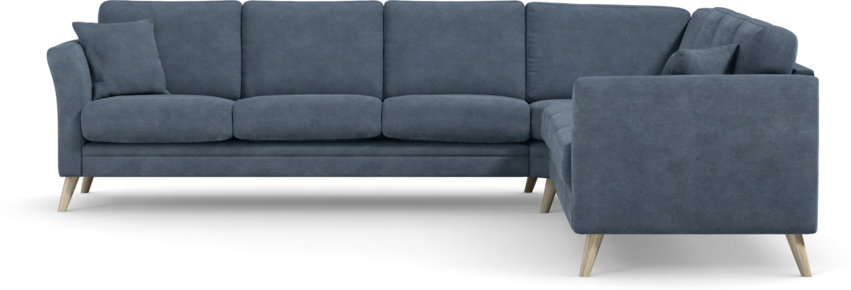 Eden - Hörnsoffa 3+3 - Blå