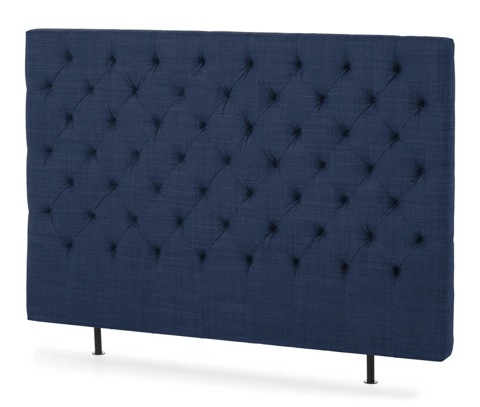 Avon XL pikerad - Sänggavel, B 160-210 cm - Blå