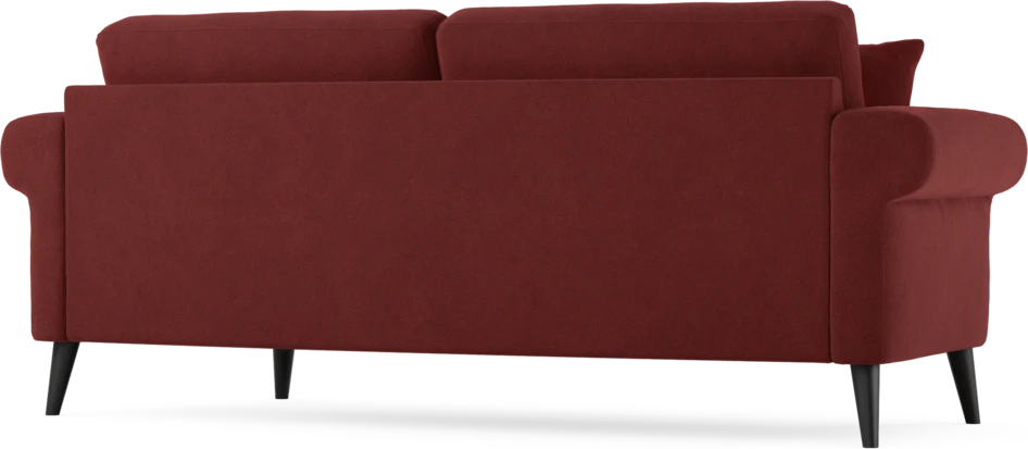 Eden - 2,5-sits soffa svängd - Röd
