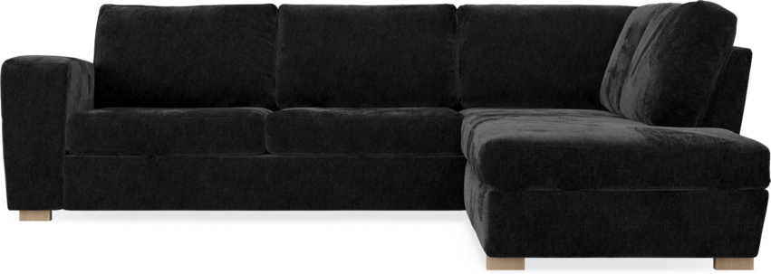 Friday - 2,5-sits soffa med divan höger - Grå