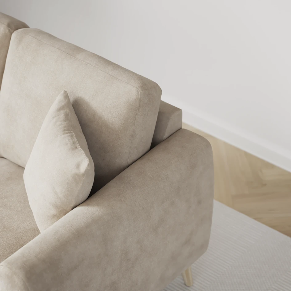 Eden - 3-sits soffa - Beige