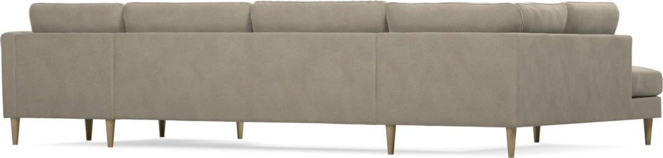 Bridge - 3-sits soffa med divan vänster och schäslong höger - Beige