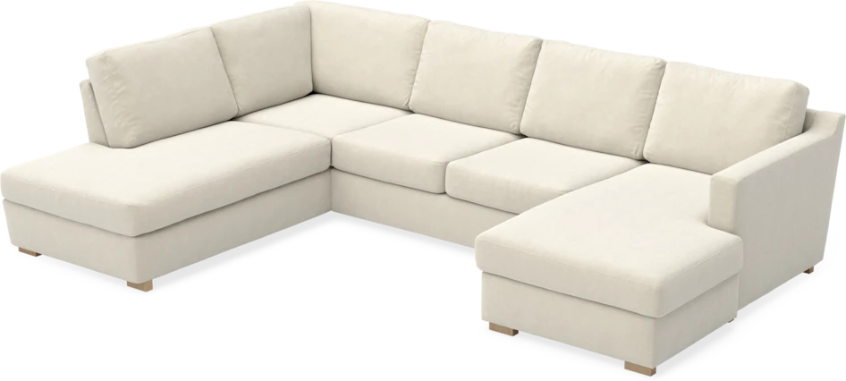 Friday - 3-sits soffa med divan vänster och schäslong höger - Beige