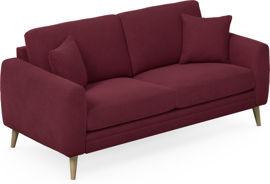 Eden - 2,5-sits soffa - Röd