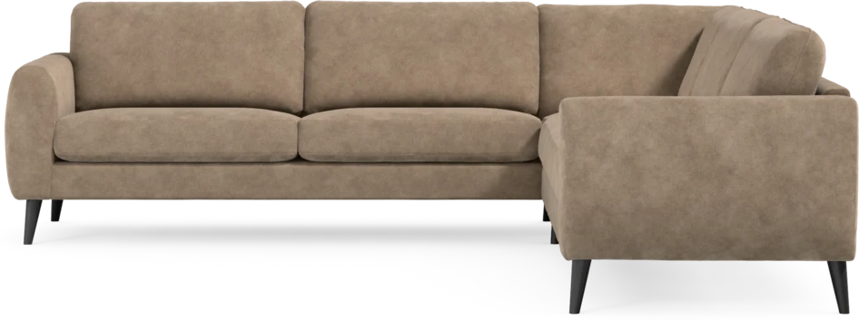 Bridge - Hörnsoffa, 3+3-sits - Beige