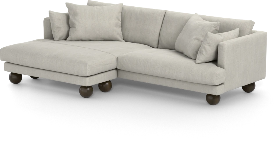 Harper - 4-sits med schäslong XL vänster - Beige