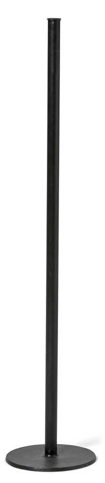 Pipe - Golvljusstake, H 100 Ø 20,5 cm - Svart
