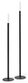 Pipe - Golvljusstake, H 120 cm - Svart