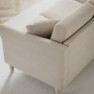 Eden - 2-sits soffa med schäslong - Beige