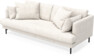 Harper - 3-sits soffa, hel dyna - Vit