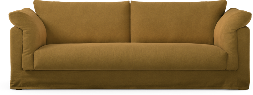 Cherrie Klädsel -  3-sits soffa, hel dyna - Orange