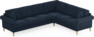 Eden - Hörnsoffa, 3+2-sits - Blå