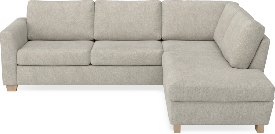 Friday - 2,5-sits soffa med divan höger - Beige