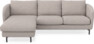 Madison Lux - 2-sits soffa med schäslong vänster - Beige