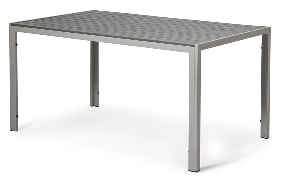 Valletta - Utebord, L 150 cm - Grå