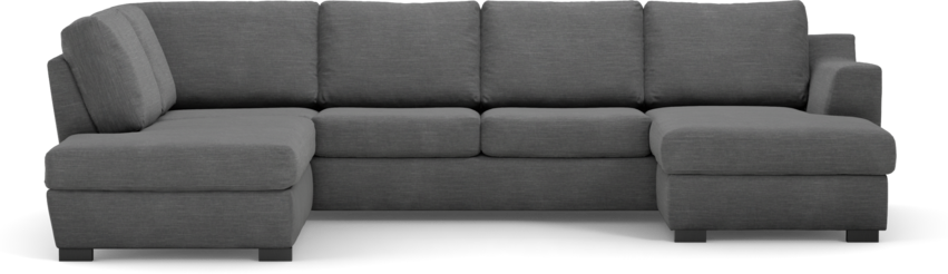 Friday - 3-sits soffa med divan vänster och schäslong höger - Grå