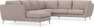 Madison - Hörnsoffa med schäslong vänster - Beige