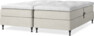 Delux Sense - Ställbar säng, dubbelsäng med bäddmadrass - Beige
