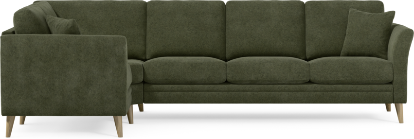 Eden - Hörnsoffa, 1+3-sits - Grön