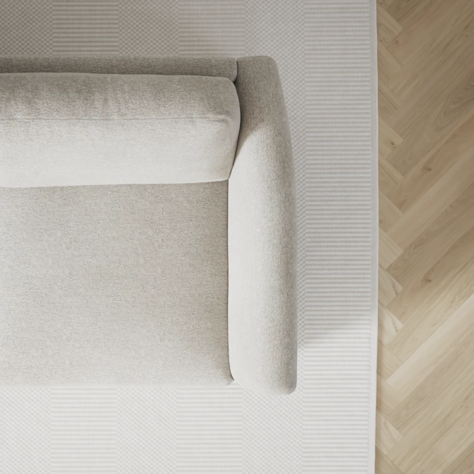 Öland - Bäddsoffa 3-sits, längsbäddad - Grå