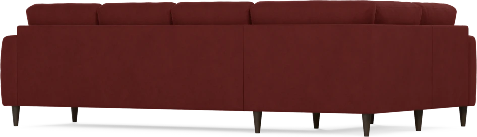 Eden - Hörnsoffa, 1+3-sits - Röd