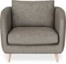 Madison Lux - Fåtölj, 70 cm - Grå